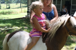 Learning to ride bareback